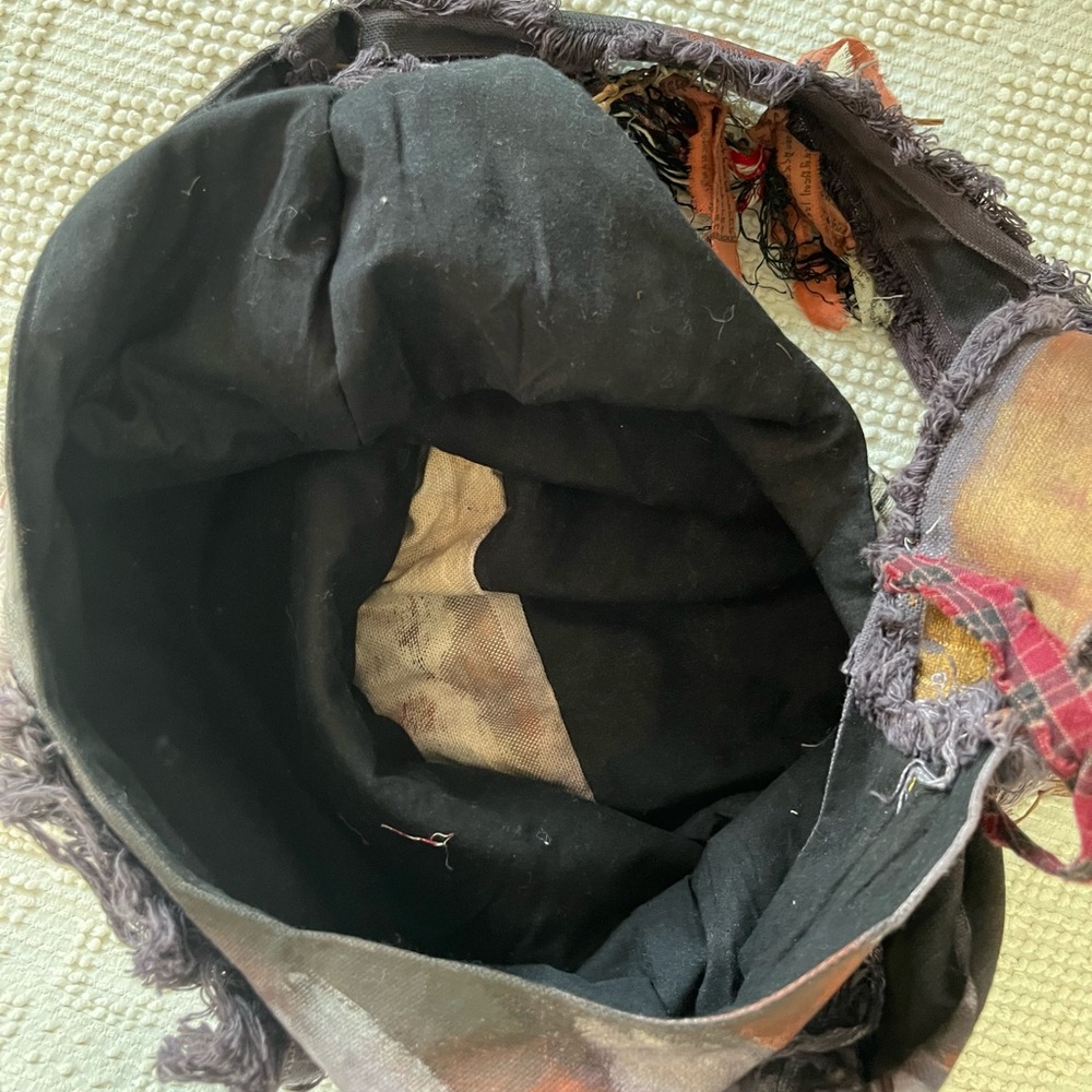 NWOT skull traveler bag Handmade WORK OF ART carry it or hang it on your wall - Picture 4 of 16